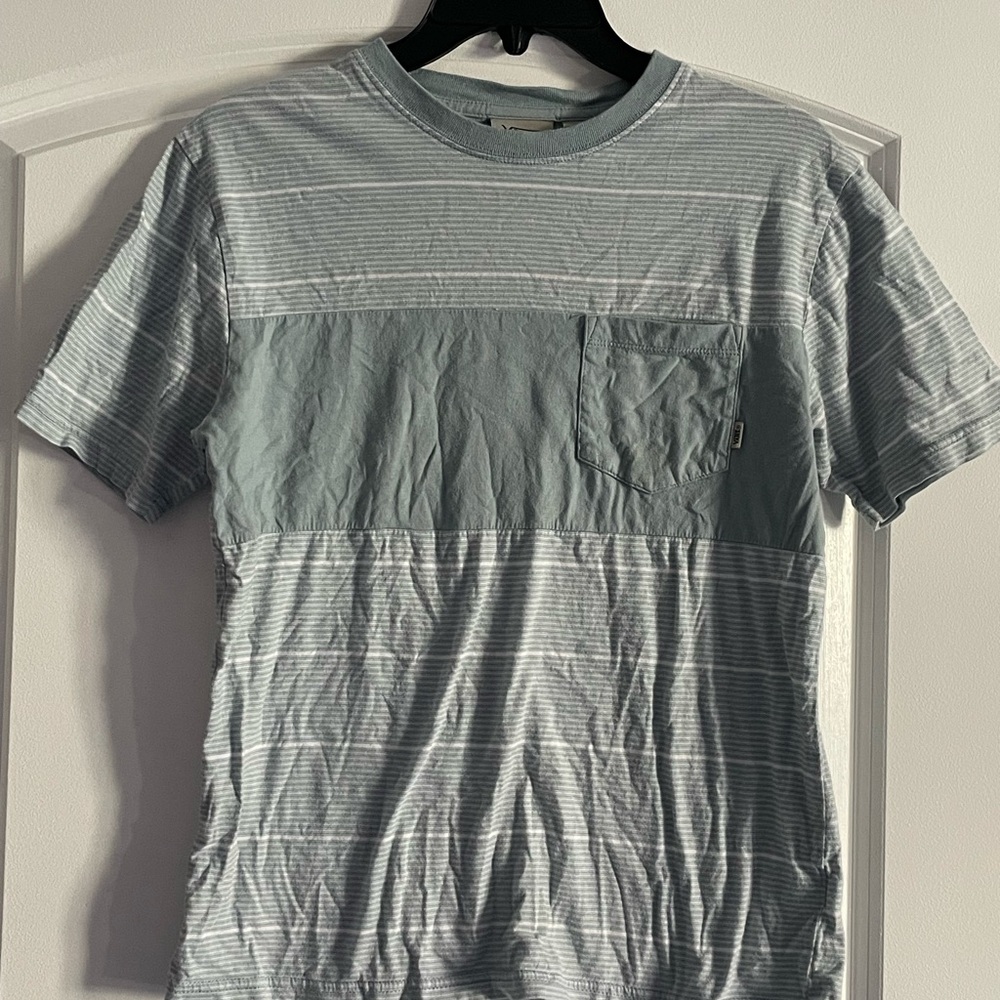 Vans light blue pocket tee